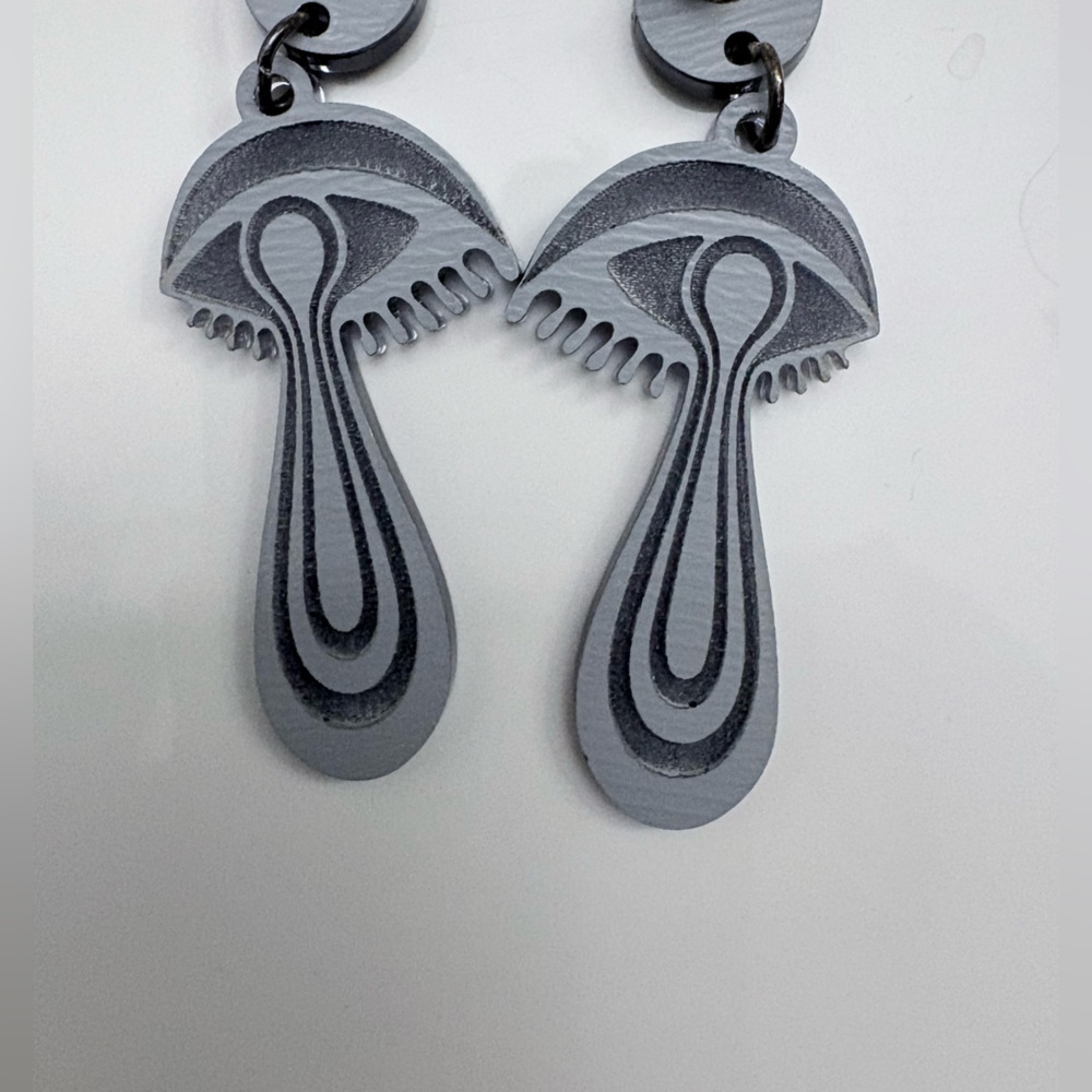 Amazing Psychedelic Eye Earrings! - Picture 3 of 4